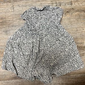 Cheetah print romper